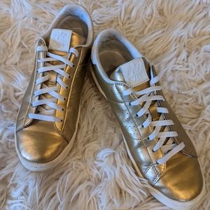New Balance 791 for JCrew Metallic Gold Sneakers Size 8